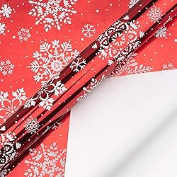 red christmas wrapping paper