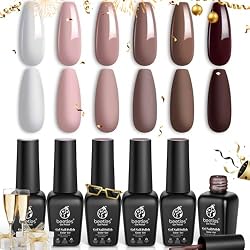 brown ombre nails kit