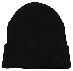 black beanie