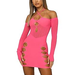 sexy pink dress