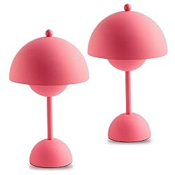 pink desk lamp