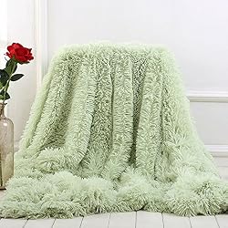 fuzzy green blanket