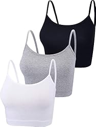 gray spaghetti top