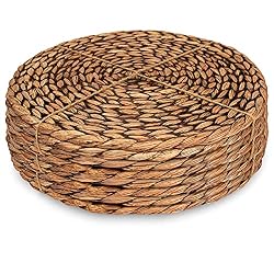 round woven placemats