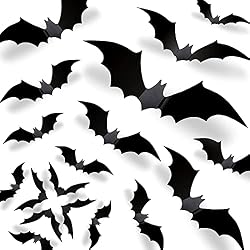 black bats decorations