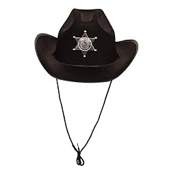 black cowboy hat