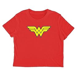 wonder woman crop top