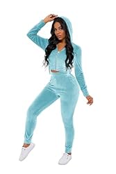 velvet blue tracksuit