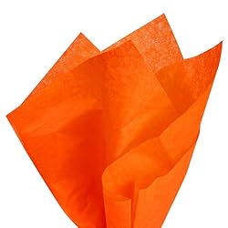orange gift paper