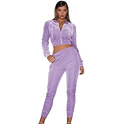 pink velvet tracksuit