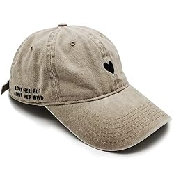 tan baseball cap