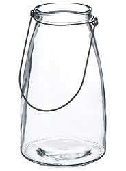 glass vase candle holder