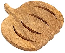 wood pumpkin plaque