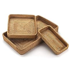 woven trays
