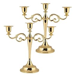 gold candelabra