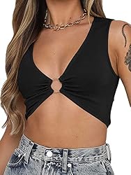 black crop top