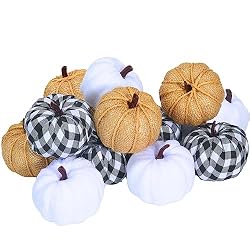 small woven pumpkins