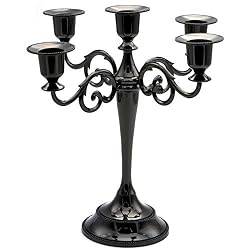 black candelabra