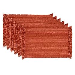 orange placemat