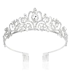 silver diamond tiara