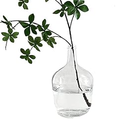 large clear vase