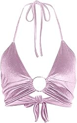 shiny lilac top