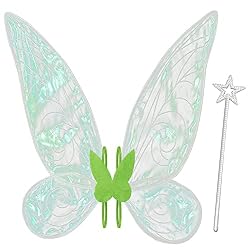green fairy wings