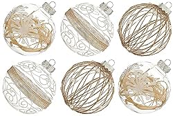 neutral christmas ornaments