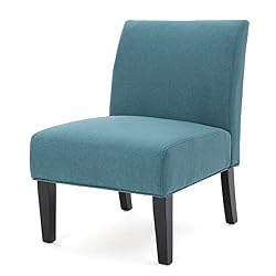 blue accent chair