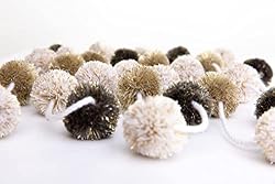 christmas pom pom garland
