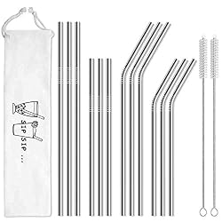 stainless steel straws