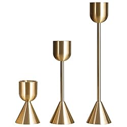 brass candlestick holder