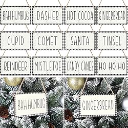 farmhouse christmas ornaments