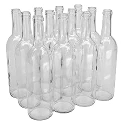empty wine bottles