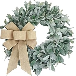 lambs ear wreath