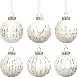 farmhouse ball ornaments