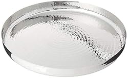 silver round tray