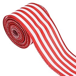 red and white ribbon