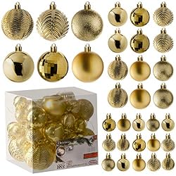 chic gold ornaments