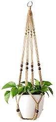 boho rope plant hanger