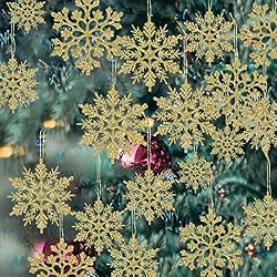 silver snowflake ornaments