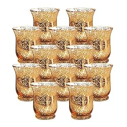 speckled brown tealight holders