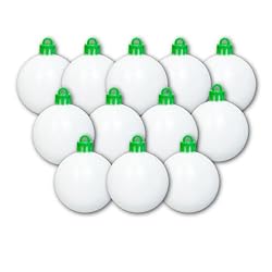 white christmas balls