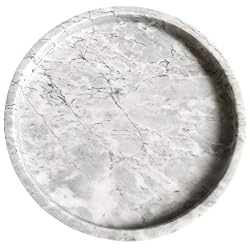 marble round tray
