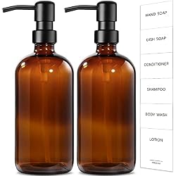 brown soap dispenser for bathroom