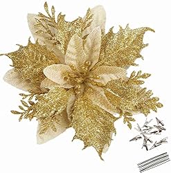 gold flower ornaments