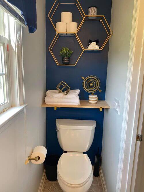 half bathroom decor