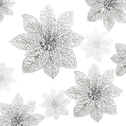 snow flower ornaments