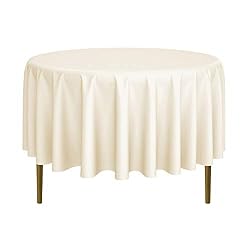 neutral tablecloth