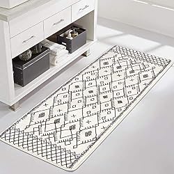 boho bathroom runner
